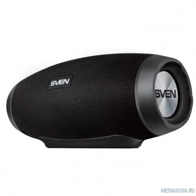  SVEN PS-330, черный (30 Вт, TWS, Bluetooth, USB, microSD, 2200мА*ч)