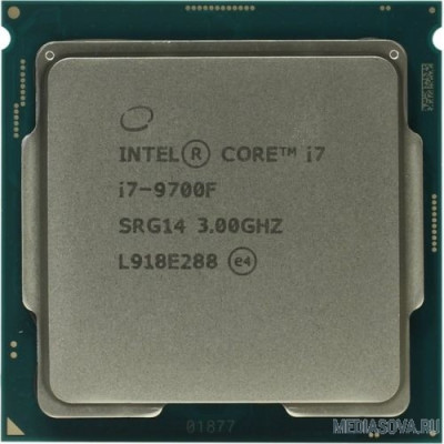  Процессор CPU Intel Core i7-9700F Coffee Lake BOX (without graphics)