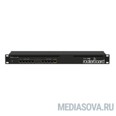  MikroTik RB2011iL-RM RouterBOARD 2011iL-RM Маршрутизатор 5UTP  10/100Mbps  +  5UTP  10/100/1000Mbps with 1U rackmount case and power supply