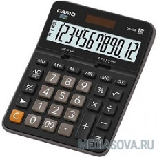 Калькулятор настольный Casio DX-12B черный/коричневый 12-разр.