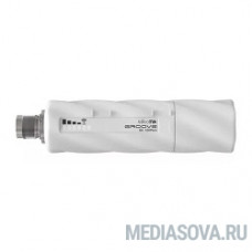 MikroTik RBGrooveGA-52HPacn Точка доступа 2.4/5 ГГц 802.11ac Groove 52 ac with 720MHz CPU, 64MB RAM, 1 x Gigabit LAN, 1 x built-in high power 2.4/5GHz 802.11a/b/g/n/ac wireless, RouterOS L4,
