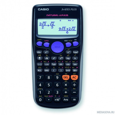  Калькулятор научный Casio FX-82ES PLUS черный/темно-синий 12-разр. [811451]