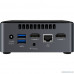  Intel NUC BOXNUC7PJYH2, Pentium J5005, 2.8 GHz, DDR4 SODIMM (up to 2400MHz/8Gb), VGA Intel (2xHDMI 2.0), 4xUSB3.0, 1x2.5 HDD, WiFi+BT, SDXC, powercord EU