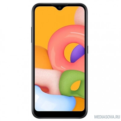  Samsung Galaxy A01 (2020) черный [SM-A015FZKDSER] 
