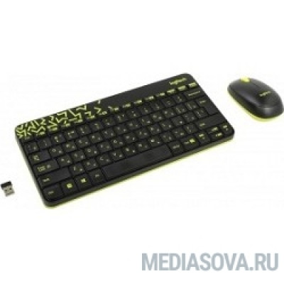  920-008213 Logitech Wireless Combo MK 240 Nano Black-yellow