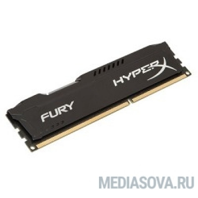 Оперативная память Kingston DDR3 DIMM 8GB (PC3-12800) 1600MHz HX316C10FB/8  HyperX Fury Series CL10 Black
