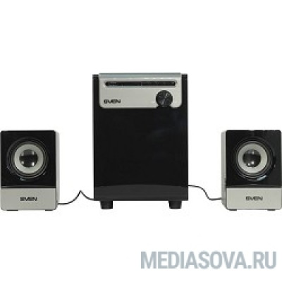  SVEN MS-110 черный Воспроизведение музыки с USB flash и SD card памяти