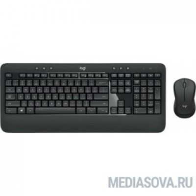  920-008686 Logitech Комплект MK540 Advanced, USB, беспроводной, черный [клавиатура+мышь]