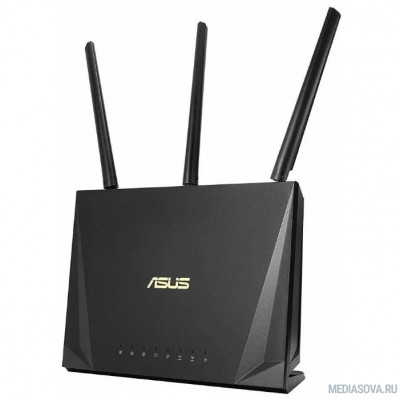  ASUS RT-AC85P относится к устройствам стандарта AC2400 и работает в следующих частотных диапазонах: 600 Мбит/с (в диапазоне 2,4 ГГц) и 1733 Мбит/с (в диапазоне 5 ГГц).