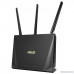  ASUS RT-AC85P относится к устройствам стандарта AC2400 и работает в следующих частотных диапазонах: 600 Мбит/с (в диапазоне 2,4 ГГц) и 1733 Мбит/с (в диапазоне 5 ГГц).