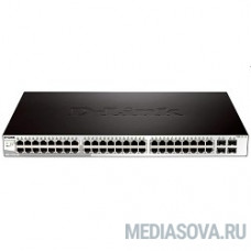 D-Link DGS-1210-52/F1A Настраиваемый коммутатор WebSmart с 48 портами 10/100/1000Base-T и 4 комбо-портами 100/1000Base-T/SFP