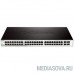  D-Link DGS-1210-52/F1A Настраиваемый коммутатор WebSmart с 48 портами 10/100/1000Base-T и 4 комбо-портами 100/1000Base-T/SFP