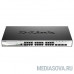  D-Link DGS-1210-28X/ME/B1A Управляемый коммутатор 2 уровня с 24 портами 10/100/1000Base-T и 4 портами 10GBase-X SFP+