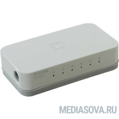  D-Link DES-1005C/A1A Неуправляемый коммутатор с 5 портами 10/100Base-TX и функцией энергосбережения