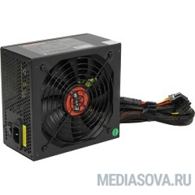 Блок питания Exegate EX222115RUS Блок питания 1000W Exegate 1000PPX RTL, ATX, black, active PFC, 14cm, 24p+2*(4+4)p,PCI-E,5SATA,,4IDE