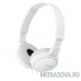  Sony MDRZX110APW 1.2м белый проводные (оголовье)