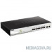  D-Link DGS-1210-10MP/F1A PROJ Настраиваемый коммутатор WebSmart с 8 портами 10/100/1000Base-T и 2 портами 1000Base-X SFP (8 портов с поддержкой PoE 802.3af/802.3at (30 Вт), PoE-бюджет 130 Вт)