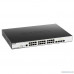  D-Link DGS-3000-28XMP/B1A Управляемый коммутатор 2 уровня с 24 портами 10/100/1000Base-T и 4 портами 10GBase-X SFP+ (24 порта с поддержкой PoE 802.3af/802.3at (30 Вт), PoE-бюджет 370 Вт)