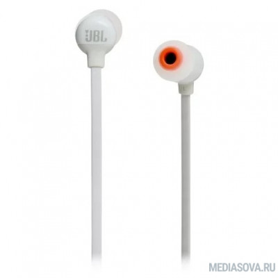  JBL T110BT WHT белый беспроводные bluetooth (шейный обод)