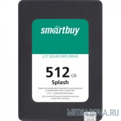  Smartbuy SSD 512Gb Splash SBSSD-512GT-MX902-25S3 SATA3.0