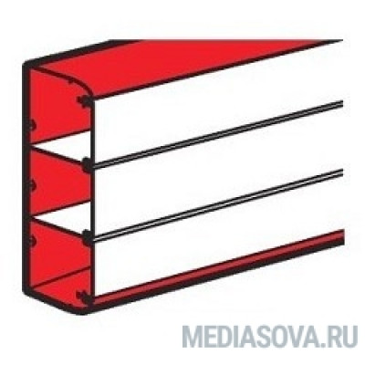  Legrand 010459 Кабель-канал DLP 65X220 - 2 или 3 секции - длина 2 метра - белый