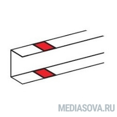  Legrand 010691 Накладка на стык - DLP - на защелках - для DLP - секционируемая - белая