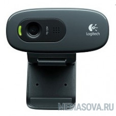 960-001063 Logitech HD Webcam C270, USB 2.0, 1280*720, 3Mpix foto, Mic, Black