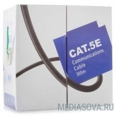  5bites US5505-305A(GR) Кабель  UTP / SOLID / 5E / 24AWG / CCA/ PVC / GREEN / 305M