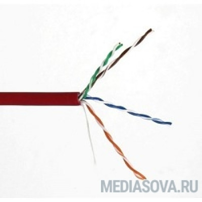  5bites US5505-305A-LSZH UTP / SOLID / 5E / 24AWG / CCA / PVC / LSZH / RED / 305M