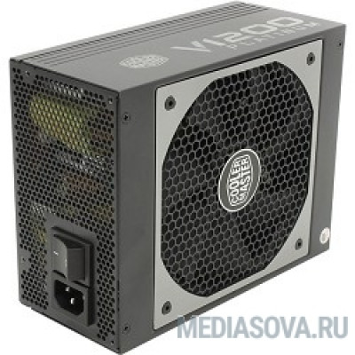 Блок питания Cooler Master  V1200 [RSC00-AFBAG1-EU] 1200W, ATX, 135mm, 9xSATA, 8xPCI-E(6+2), APFC, 80+ Platinum