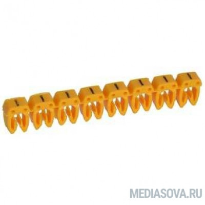 Legrand 038273 Маркер CAB 3 - условное обозначение - для кабеля 0,5-1,5 мм - минус