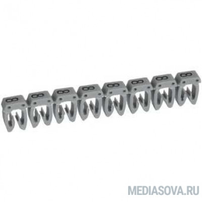  Legrand 038218 Маркер CAB 3 - для кабеля 0,5-1,5 мм3 - цифра 8 - серый