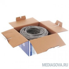 SkyNet Кабель UTP indoor 4x2x0,51, медный, FLUKE TEST, кат.5e, однож. (305м) box, серый [CSP-UTP-4-CU]