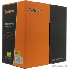Exegate EX281820RUS Кабель Exegate  UTP4-C5e-CU-S24-IN-LSZH-OR-305 UTP 4 пары кат.5e медь, 24AWG, LSZH, бухта 305м, оранжевый