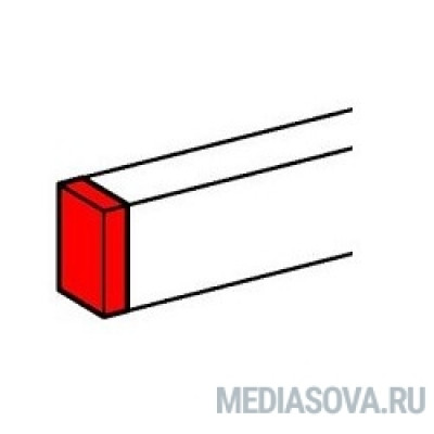  Legrand 010700 Заглушка торцевая - для односекционных кабель-каналов DLP 50х105 - белый