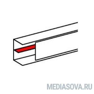  Legrand 010582 Разделительная перегородка - для кабель-каналов DLP 35х105, 50х80, 50х105, 50х150 - 2 м - белая