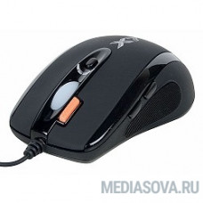 A4Tech X(7)-710BK (черный) USB, 2000dpi, встр. память 16Кб, 1000ГЦ, 7 кнопок. [94397]
