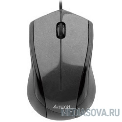  A4Tech N-400-1 (сер.глянец) USB, 2+1 кл.-кн.,провод.мышь [603729]