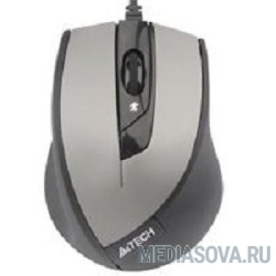  A4Tech N-600X-2 (серый) USB, 3+1 кл.-кн.,провод.мышь [607634]