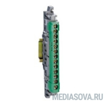  Legrand 04834 Колодка клеемная зеленая 12X16+1X25 048XX17W45