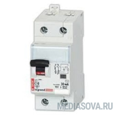  Legrand 411004 Автоматический выключатель дифференциального тока Legrand DX3 25A Тип AC 30mA