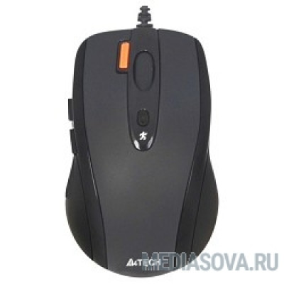  A4Tech N-70FX(-1) (BLACK)  USB, 4+1 кл.-кн.,провод.мышь [627755]