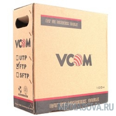  VCOM VNC1010 Кабель FTP 4 пары кат.5е (бухта 100м) 