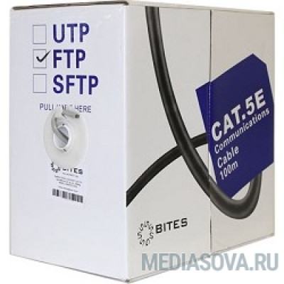  5bites FS5505-100A Кабель  FTP / SOLID / 5E / 24AWG / CCA/ PVC / 100M