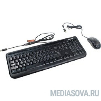  Microsoft Wired Desktop 600 Black USB, Черный (3J2-00015)