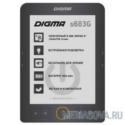 Электронная книга Digma S683G 6