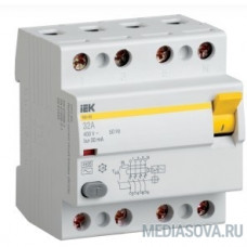 Iek MDV10-4-050-300 УЗО ВД1-63 4Р 50А 300мА ИЭК