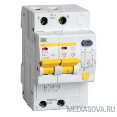 Iek MAD10-2-032-C-030 Диф.автомат АД12 2Р 32А  30мА ИЭК