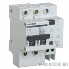 Iek MAD15-2-025-C-030 Диф.автомат АД12 2Р 25А 30мА GENERICA