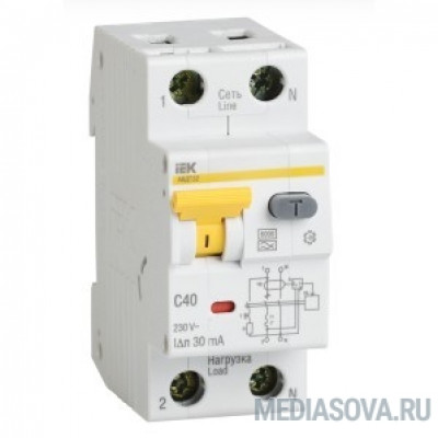 Iek MAD22-5-040-C-100 АВДТ 32 C40 100мА  - Автоматический Выключатель Дифф. тока